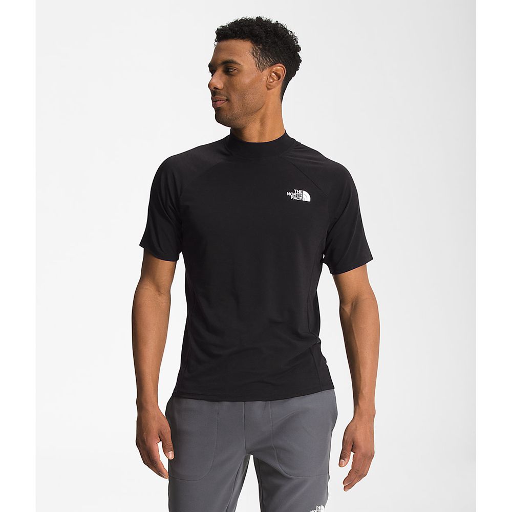 The North Face T-Shirts Mens Australia - The North Face Tekware® Short Sleeve Black Flashdry (NOY-34